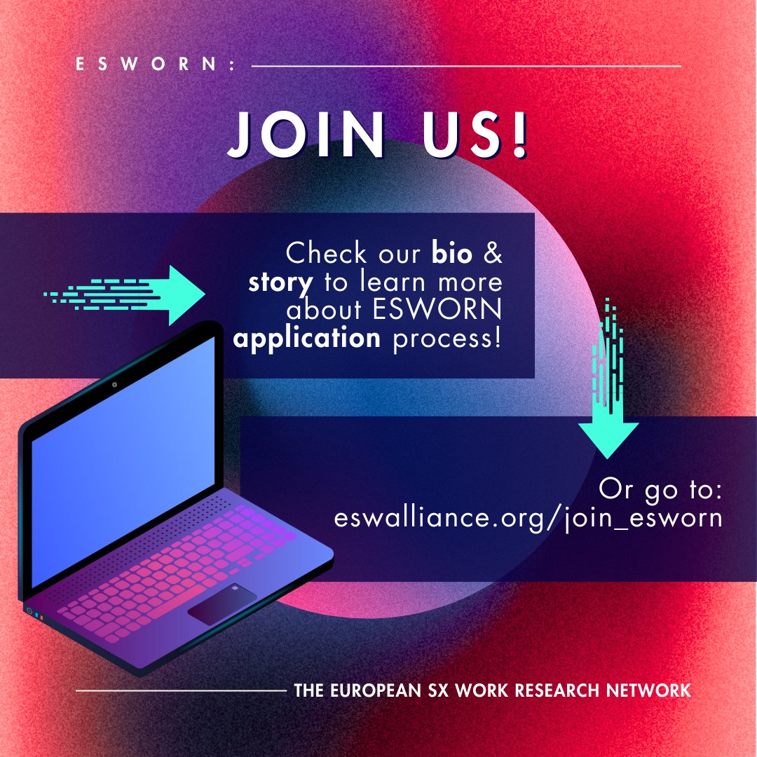 #Opportunity alert! If #research &amp; #advocacy are your thing, make sure to check out The European Sx Work Research Network, hosted and coordinated by ESWA.

#humanrights #socialjustice #decrimnow