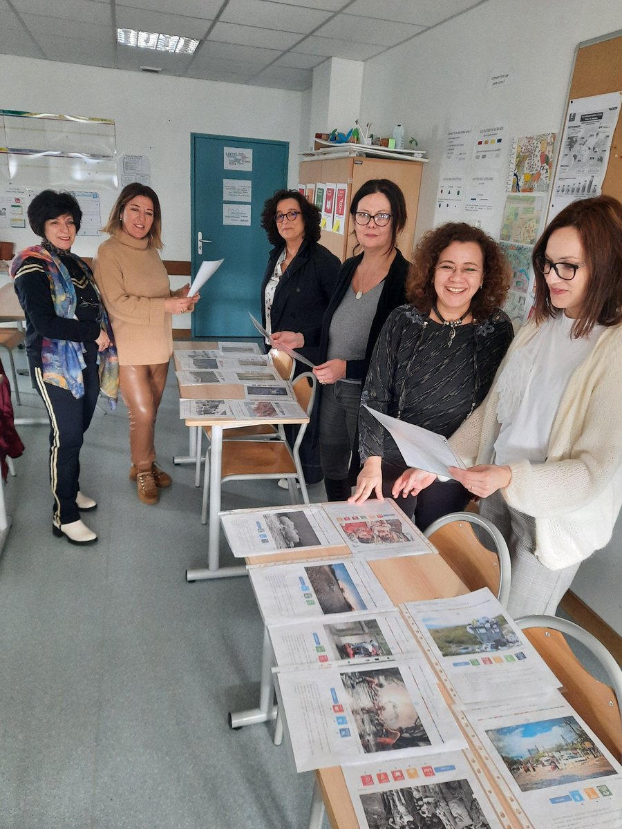 Échanges très sympathiques autour dy thème de l'EDD, avec nos collègues italiennes venues passer une semaine dans notre Académie avec le programme Erasmus+....<a href="/EDD_AOT/">EDD Académie Orléans-Tours</a> <a href="/RaveneauD/">Raveneau Dominique</a>