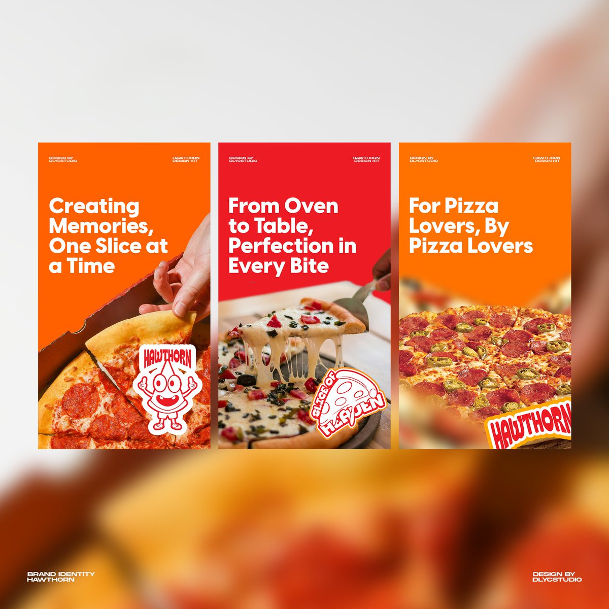 dlycstudio's tweet photo. Crafting more than just pizzas, we're curating experiences that elevate every slice.
Discover our brand identity through three slices of creativity.
-- @dlycstudio
#GraphicDesign #brandidentity #logo #DesignInspiration #LogoDesign #pizza #pizzalogo https://t.co/2zVumC3qrP