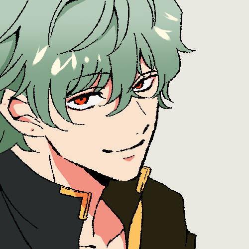 ホワイトデーありがとう絵とアニメ塗り(?)に挑戦してみた絵 