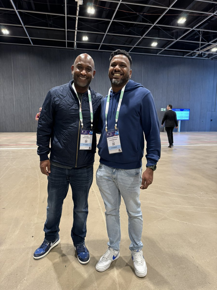 With the great <a href="/kelseyhightower/">Kelsey Hightower</a>  the great human who inspired me a lot :)))