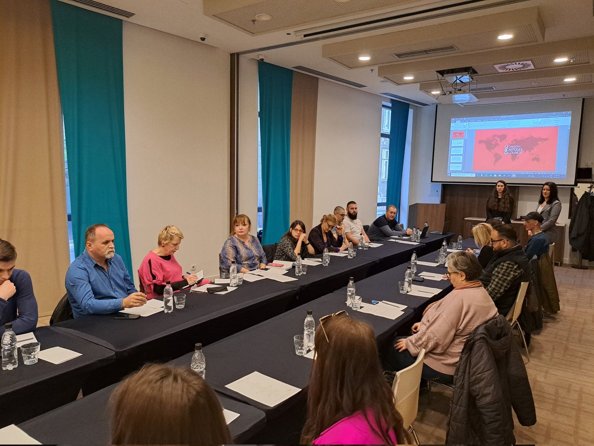 HMagrdzija's tweet photo. #TracingService @RedCrossBH and @drcbih jointly organized Lessons Learned Workshop on #Protection in response to mixed migration in 🇧🇦
Great to have active participation of @ICRC_BiH, @IFRC_Europe CSEE, #Caritas, and #IPSIA. https://t.co/74JbybsuKm