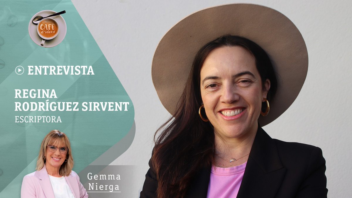 ☕ @GemmaNierga entrevista Regina Rodríguez Sirvent, autora del long-seller 'Les calces al sol' | @holasoclaregi @penguinllibres 🗓️ Dimecres a les 9:40 hores 📍 #La2 de @RTVECatalunya, #Canal24horas i @radio4_rne 📱 rtve.cat/directe