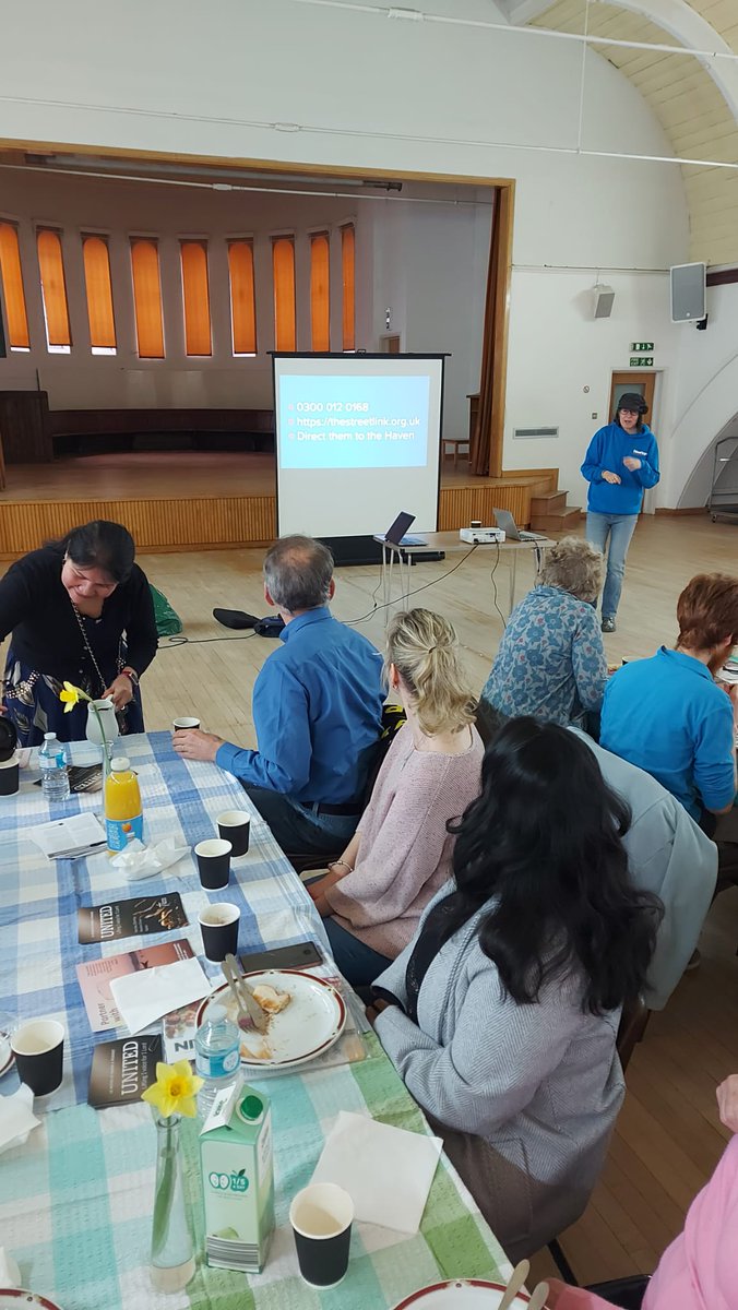 We had a wonderful breakfast last Saturday! 35 leaders enjoyed fantastic food at Beechen Grove Baptist, heard about the SleepOut and what God's doing in @NewHopeHQ  &amp; <a href="/oneymca/">One YMCA</a>, and prayed together. Come to our next breakfast in July! shorturl.at/hmNR2
