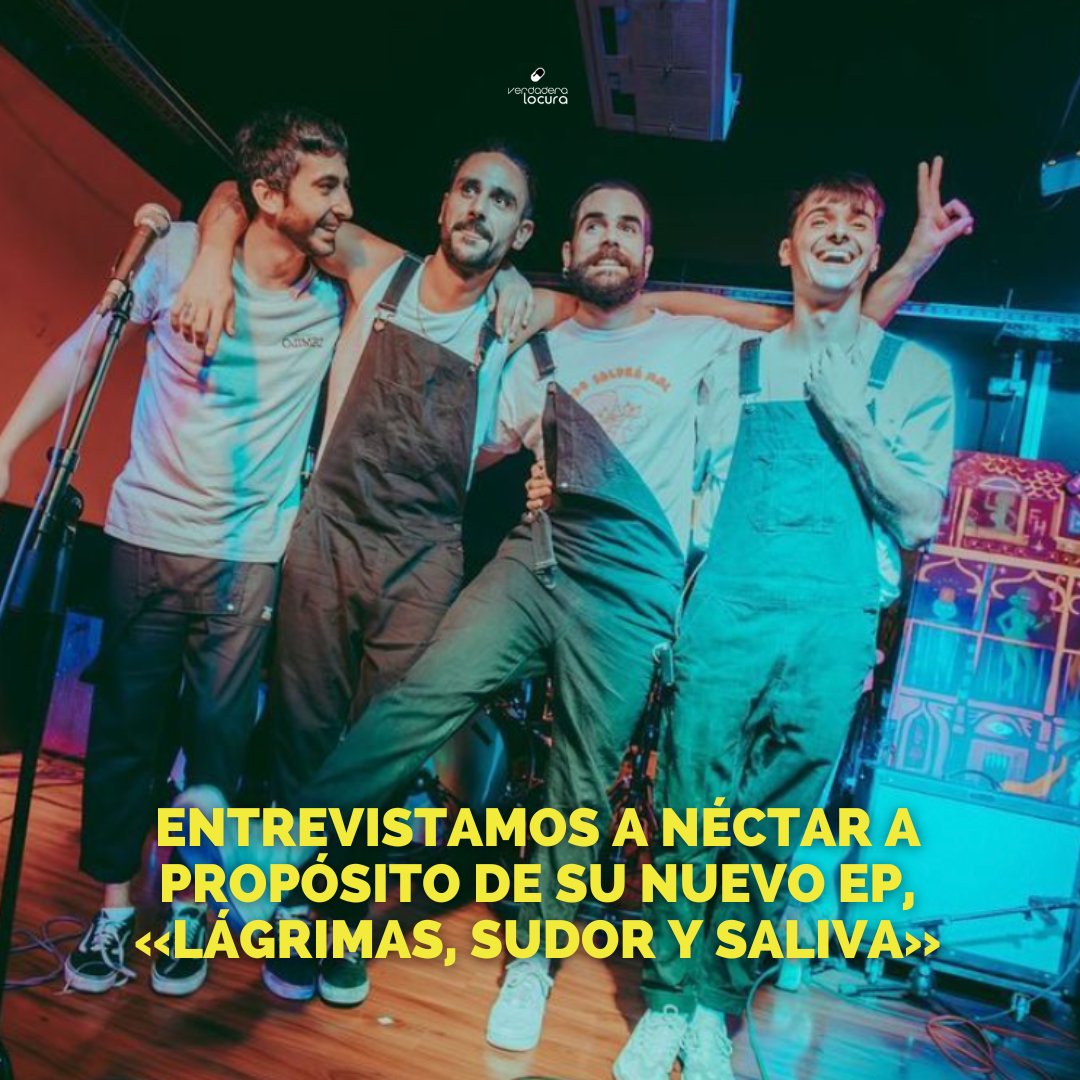 Verdadera Locura (@verdaderalocura) on Twitter photo #ENTREVISTA 🗣 Lo que más nos gusta de ellos es el talento que desprenden y la capacidad que tienen para crear una identidad propia, a base de rock y rap. Desde Madrid, #Néctar llegan pisando fuerte con «Lágrimas, sudor y saliva». 💥💊 bit.ly/VL-2024NectarE…
<a href="/nosinmiscascos/">Nosinmiscascos</a> #ENTREVISTA 🗣 Lo que más nos gusta de ellos es el talento que desprenden y la capacidad que tienen para crear una identidad propia, a base de rock y rap. Desde Madrid, #Néctar llegan pisando fuerte con «Lágrimas, sudor y saliva». 💥💊 bit.ly/VL-2024NectarE…
<a href="/nosinmiscascos/">Nosinmiscascos</a>