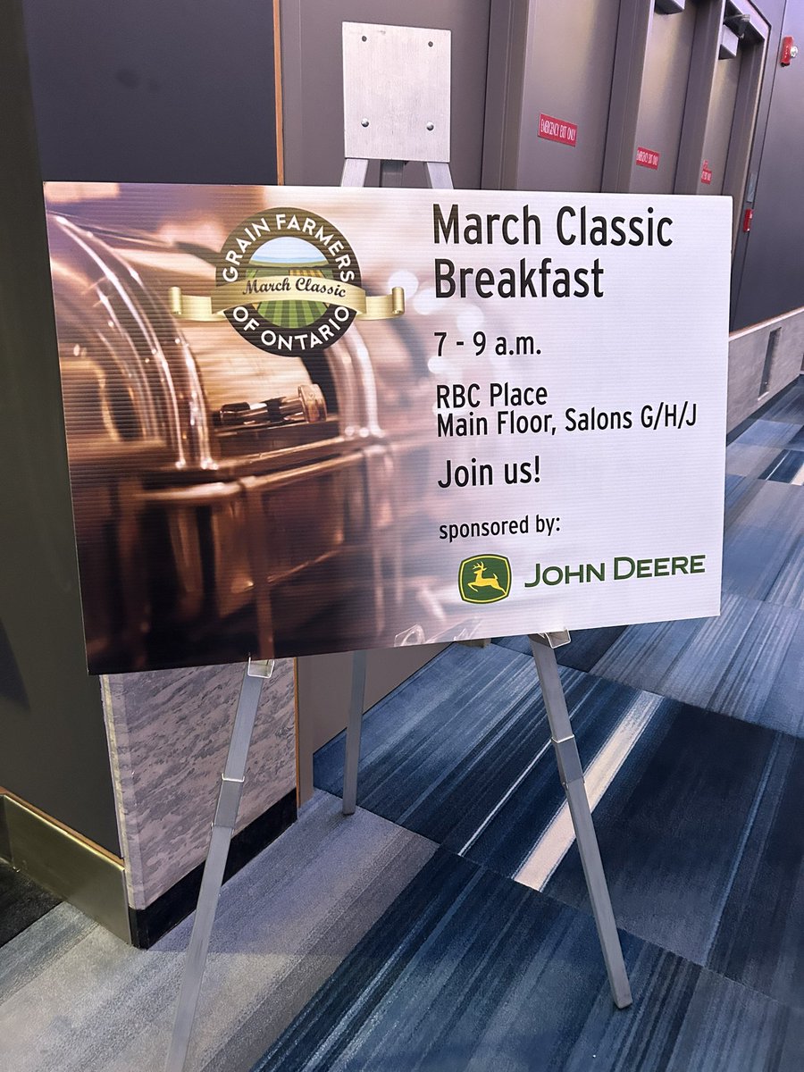 What’s a better way to start the day than with breakfast sponsored by <a href="/JohnDeere/">John Deere USA</a>. Get a great start to the 2024 #MarchClassic with some delicious food!