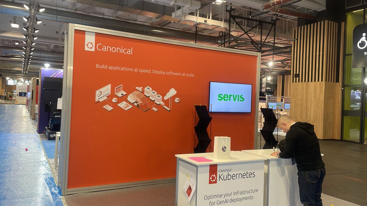#KubeCon in #Paris this year started strong - the #CNCF co-located event's sessions were fantastic! Also, @Canonical booth E25 is ready for the show :) #KubeCon2024 #KubeConEU