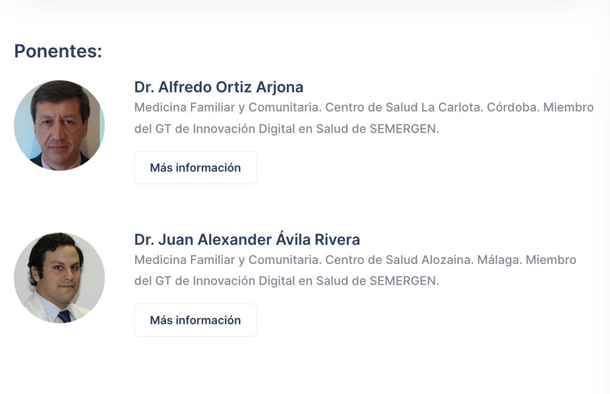 SEMERGEN | Médicos de Atención Primaria (@semergenap) on Twitter photo #SEMERGENRural 24 🔴Seminario. Recursos de nuevas tecnologías en el medio rural
📅Sábado 6 ⏰10.00 hs
👨⚕️Dr. <a href="/alfoar/">Alfredo Ortiz Arjona</a> y 👨⚕️Dr. <a href="/alexavri/">Juan Alexander Ávila #SEMERGEN25</a>
semergen.es/congresomedici… #SEMERGENRural 24 🔴Seminario. Recursos de nuevas tecnologías en el medio rural
📅Sábado 6 ⏰10.00 hs
👨⚕️Dr. <a href="/alfoar/">Alfredo Ortiz Arjona</a> y 👨⚕️Dr. <a href="/alexavri/">Juan Alexander Ávila #SEMERGEN25</a>
semergen.es/congresomedici…