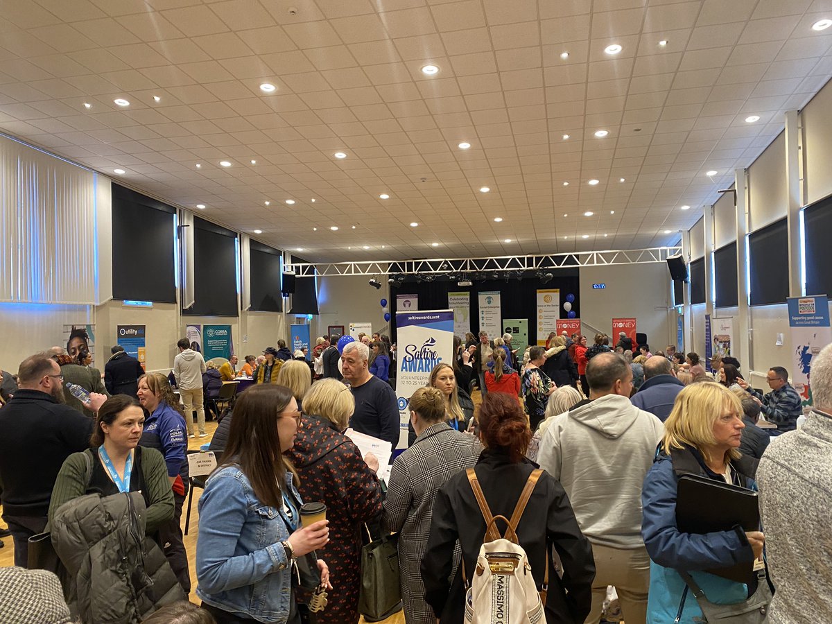 An amazing day had by all at #FalkirkFundersFayre24; we hope funders and delegates alike were left excited by the opportunities available to work together to take our communities forward. Special shoutout to @FVCollege who kept us well fed with their fantastic catering!