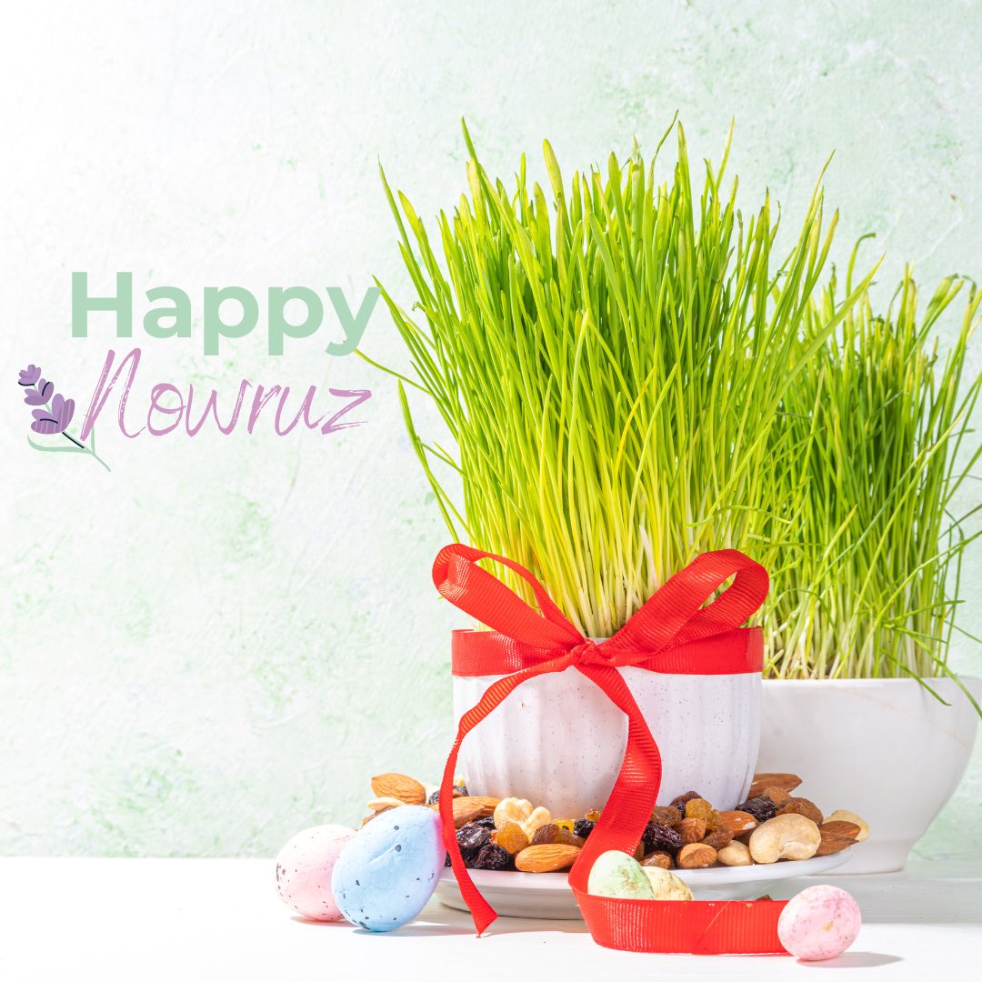 Wishing a very joyful Nowruz to everyone in our SCS community celebrating the Persian New Year today. Nowruz Mubarak! 🌷🪻