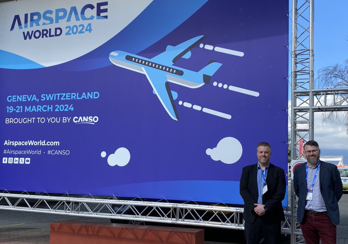 Hello CANSO @AirspaceWorld 2024! Our experts have arrived in Geneva🇨🇭to bring you the latest updates on NAVBLUE’s #AirspaceDesign and #AeroData solutions 👇