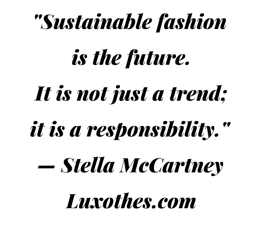 „#Sustainablefashion is the #future. It is not just a #trend; it is a #responsibility.' - #StellaMcCartney
#naturalfabrics #prirodnimaterialy #prirodnilatky #prirodnilatka #natural #prirodni #fashionquotes #quotes #citaty #modnicitaty
#móda #fashion #clothes #beauty #oblečení