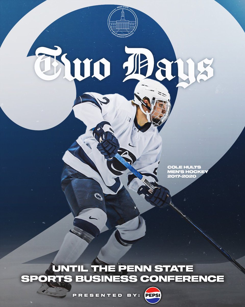 PennStateSBC's tweet photo. We Are 2 DAYS AWAY from this year’s Penn State Sports Business Conference!! 

Click the link in our bio to secure your spot!

#pssbc #weare #pennstate #sportsbiz https://t.co/7zeqalQr4T
