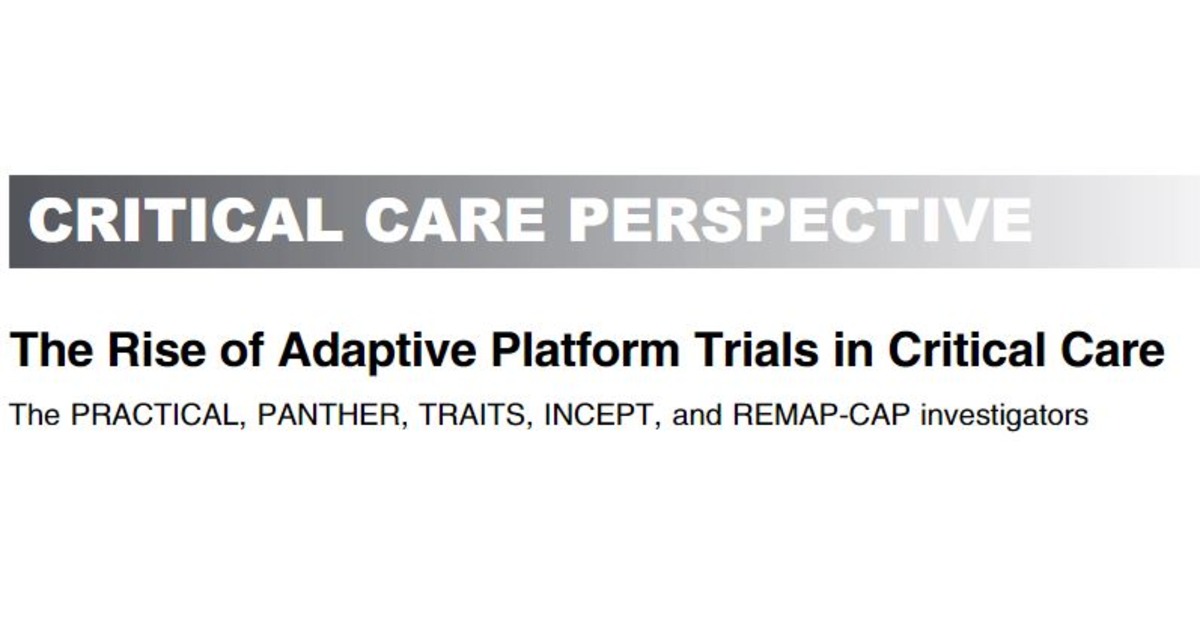 ATS Blue Journal (@atsblueeditor) on Twitter photo A step into the future of clinical trials, shaped by the critical care community.
<a href="/PRACPLATFORM/">PRACTICALPlatform</a>
@REMAP6 <a href="/EdinUni_TRAITS/">EdinUni_TRAITS</a> <a href="/INCEPTdk/">INCEPT</a> <a href="/panther_trial/">PANTHER trial</a> <a href="/remap_cap/">remap-cap</a> @AndersPerner @msh_manu <a href="/ecgoligher/">Ewan Goligher</a> <a href="/efan75/">Eddy Fan</a> <a href="/dfmcauley/">Danny McAuley</a> <a href="/srinmurthy99/">Srinivas Murthy, MD, MHSc</a>
🔗 bit.ly/3UYrMjF A step into the future of clinical trials, shaped by the critical care community.
<a href="/PRACPLATFORM/">PRACTICALPlatform</a>
@REMAP6 <a href="/EdinUni_TRAITS/">EdinUni_TRAITS</a> <a href="/INCEPTdk/">INCEPT</a> <a href="/panther_trial/">PANTHER trial</a> <a href="/remap_cap/">remap-cap</a> @AndersPerner @msh_manu <a href="/ecgoligher/">Ewan Goligher</a> <a href="/efan75/">Eddy Fan</a> <a href="/dfmcauley/">Danny McAuley</a> <a href="/srinmurthy99/">Srinivas Murthy, MD, MHSc</a>
🔗 bit.ly/3UYrMjF