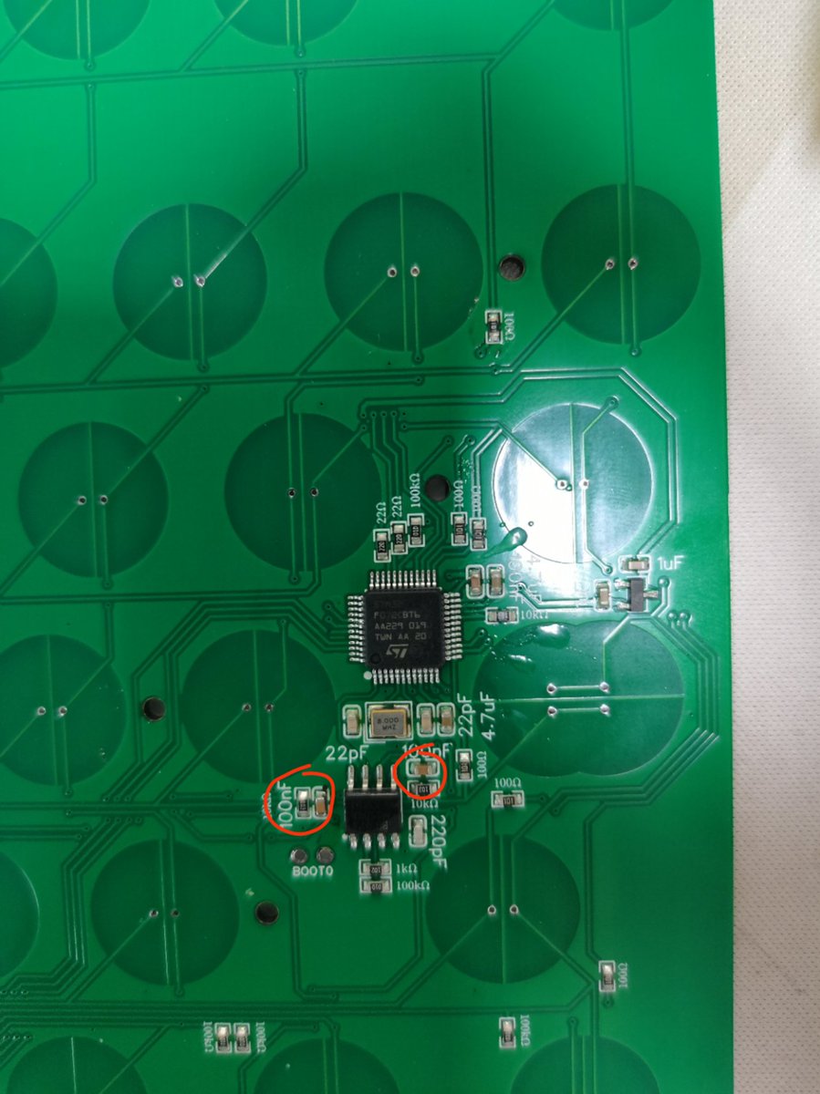 KipperSun1's tweet photo. 被恶心的PCB搞到破防，一直无法实现其正常功能，望周知。 https://t.co/1ASTctxJ20