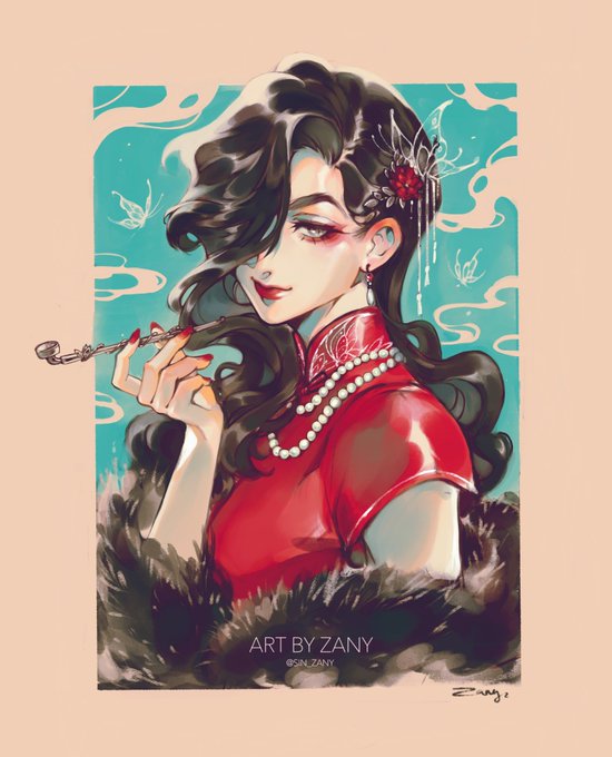 「china dress red dress」 illustration images(Latest)