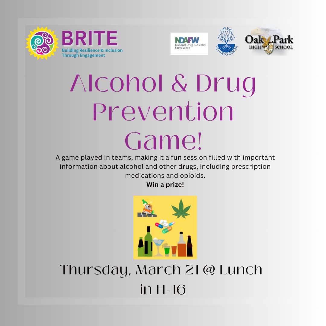 👏 Ready for some trivia? Bring your team and play, win a prize or come and support your team!

Thursday, March 21st @ lunch in H-16!
#ndafw @BRITEyouth