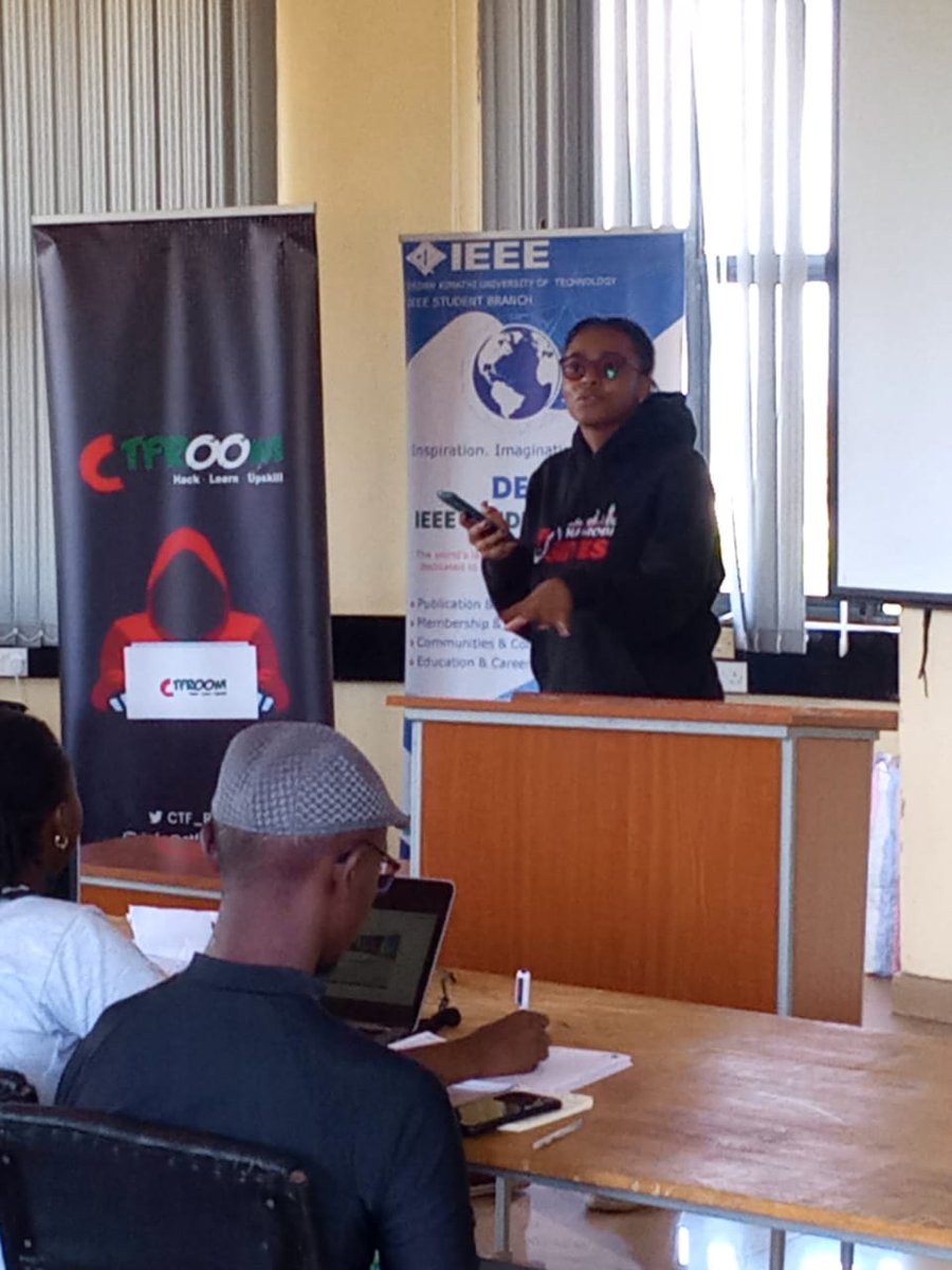 CTF_Room's tweet photo. Proud to celebrate Women's Day with Nyeri SheCodes &amp; @IEEEorg @DeKUTkenya this past weekend!

@MariaUkpere &amp; @ni_g33 highlighted how cybersecurity &amp; CTF competitions drive career growth. Discussions on inclusivity made the day uplifting &amp; positive. 

Wonderful opportunity! https://t.co/GItjqdbT1a
