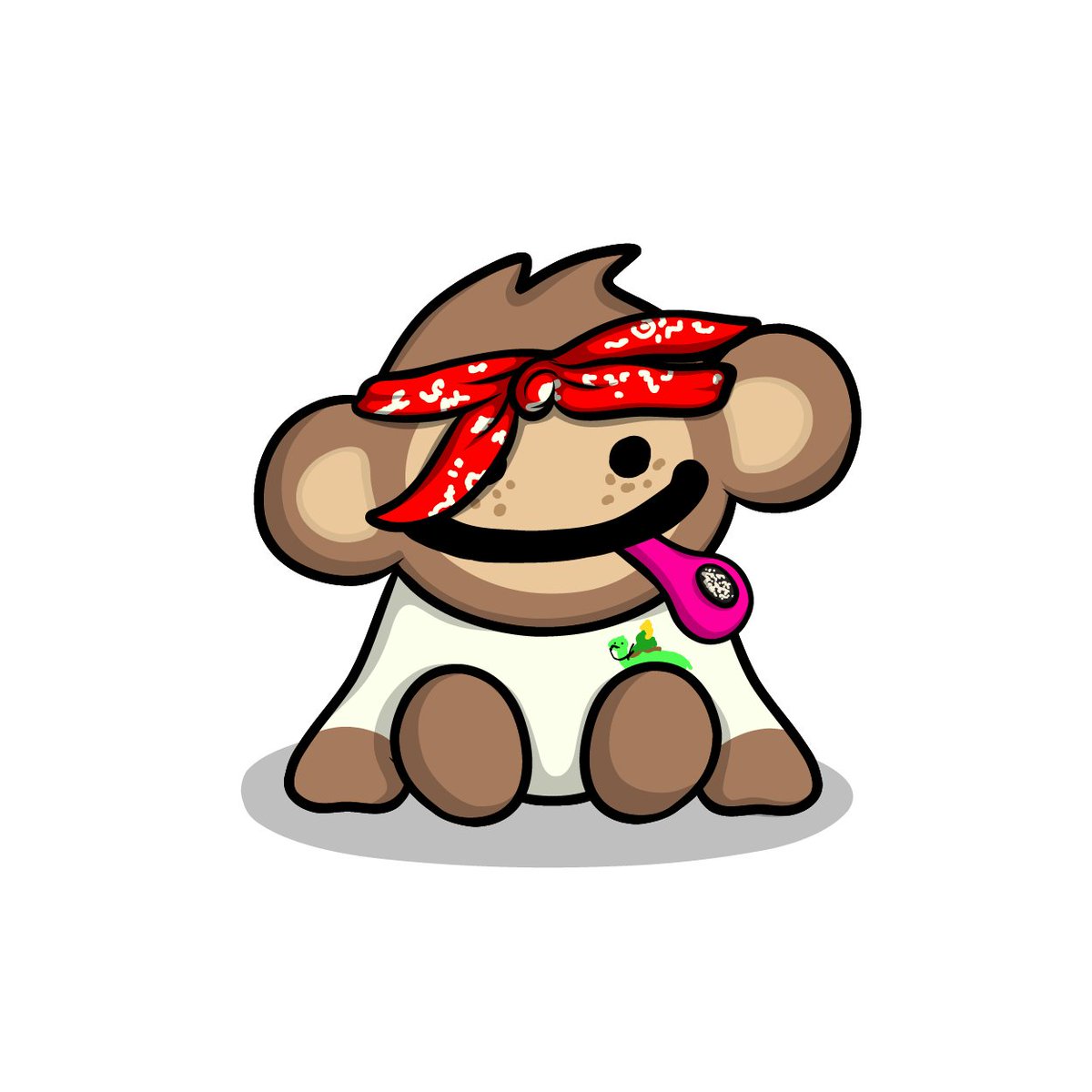 ambergstroem's tweet image. My Little Pup! So cute! 🧡 Thank you! @cakenygard @cakedworld @ClareMaguire #Ordinals