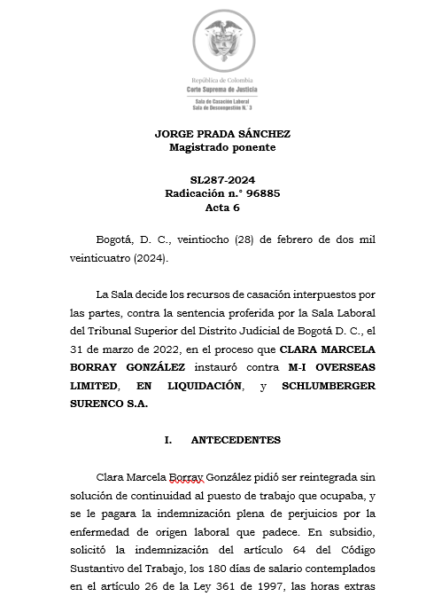 articulo20's tweet photo. SENTENCIA RECOMENDADA 🗣 

#Laboral

Presunción de despido discriminatorio puede desvirtuarse acreditando la existencia de justa causa

SENT: SL287-2024 | RAD: 96885 https://t.co/qOypMwy7v3
