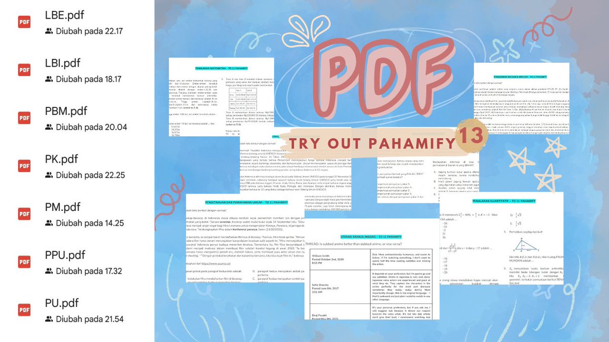 nalalulla's tweet image. — PDF TO 13 PAHAMIFY 📌
7 subtes 👇🏻

by: @nalalulla