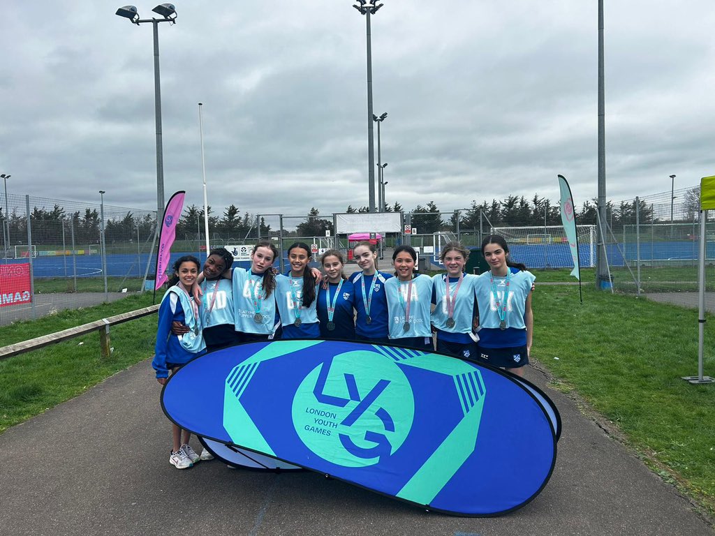 LatymerSport's tweet image. Well done to our U12A netball team who came second in the London Youth Games finals!