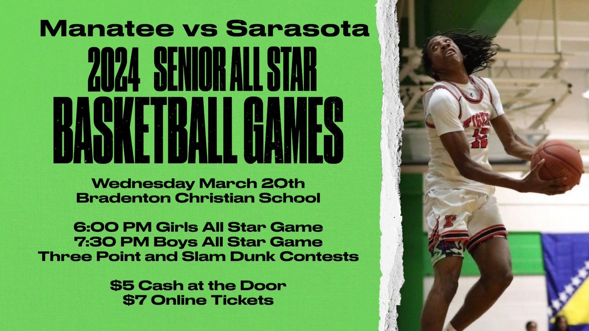 Jeremy Schiller (@coachjschiller) on Twitter photo 2024 Manatee vs Sarasota
Senior All Star Basketball Games
Rosters *subject to change*
Come out and support this amazing Senior class!
<a href="/maffsports/">Dennis Maffezzoli</a>
<a href="/RyanAKohn/">Ryan Kohn</a>
<a href="/bradentonherald/">Bradenton Herald</a>
<a href="/Manateeschools/">Manatee Schools</a>
<a href="/ManateeGov/">Manatee County Government</a>
<a href="/sarasotaschools/">Sarasota Schools</a>
<a href="/CityofSarasota/">City of Sarasota</a> 2024 Manatee vs Sarasota
Senior All Star Basketball Games
Rosters *subject to change*
Come out and support this amazing Senior class!
<a href="/maffsports/">Dennis Maffezzoli</a>
<a href="/RyanAKohn/">Ryan Kohn</a>
<a href="/bradentonherald/">Bradenton Herald</a>
<a href="/Manateeschools/">Manatee Schools</a>
<a href="/ManateeGov/">Manatee County Government</a>
<a href="/sarasotaschools/">Sarasota Schools</a>
<a href="/CityofSarasota/">City of Sarasota</a>