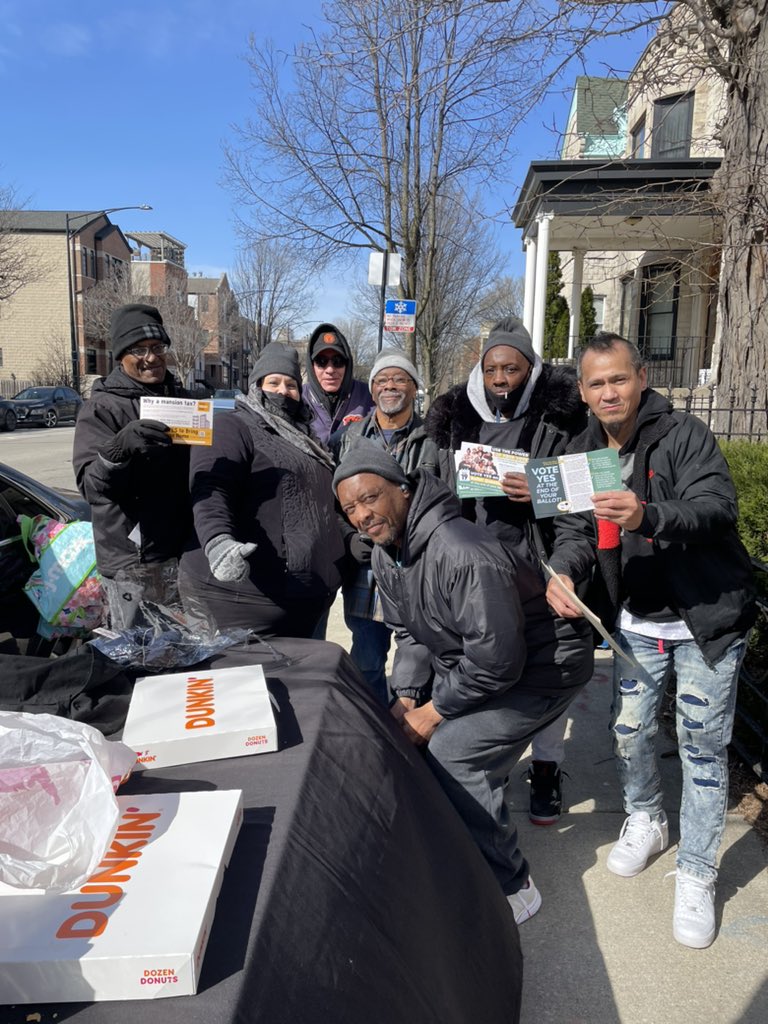 Chicago Coaltion to end Homelessness (@chihomeless) on Twitter photo Good morning! Some CCH staff and leaders are outside the polling place at the Michael Barlow Center on the West Side. Polls are open today until 7 P.M.!
Let's #BringChicagoHome! Good morning! Some CCH staff and leaders are outside the polling place at the Michael Barlow Center on the West Side. Polls are open today until 7 P.M.!
Let's #BringChicagoHome!