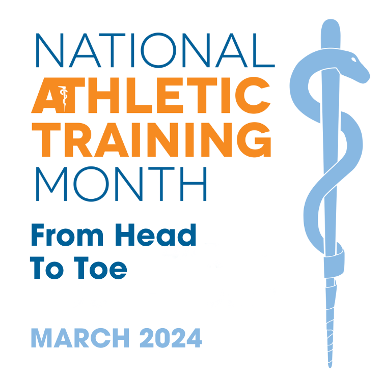𝐍𝐀𝐓𝐈𝐎𝐍𝐀𝐋 𝐀𝐓𝐇𝐋𝐄𝐓𝐈𝐂 𝐓𝐑𝐀𝐈𝐍𝐈𝐍𝐆 𝐌𝐎𝐍𝐓𝐇 💪

The NE10 is so thankful for the hard-working athletic trainers in our conference. "From Head to Toe" you are all the best at what you do!

#NE10EMBRACE #NATM2024 #NCAAD2