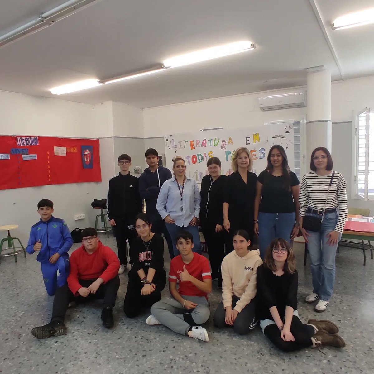IESARRABAL's tweet photo. Ya está todo casi listo para comenzar mañana las actividades del ámbito sociolingüístico. ¡Te esperamos! https://t.co/AEPwRjpOA3
