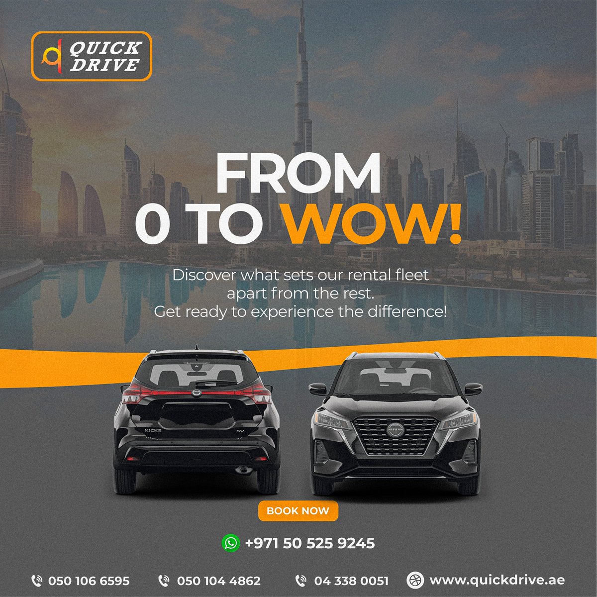AQuickdrive's tweet image. Cruise through Dubai in style with our car rentals! Elevate your travel experience and explore the city like never before. Book now and feel the difference.

Call or WhatsApp
+971505259245

Visit: quickdrive.ae

#DubaiCarRental #CarRentalOffer #QuickDrive #luxurycars