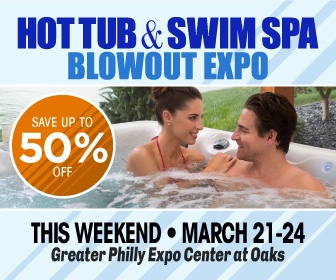 This weekend… Hot Tub & Swim Spa Blowout Expo! March 21-24 | Hall D hottubexpo.com — Follow more events at Expo and the Fairgrounds: 📆 phillyexpocenter.com/calendar 📥 phillyexpocenter.com/newsletter #makeitmontco #hottubsale #swimspa #phillyevents #phillysuburbs…