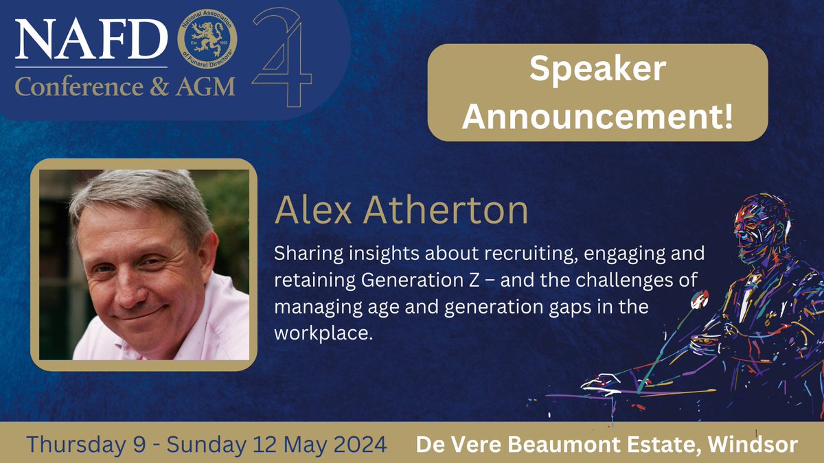 Leadership Coach and expert on Generation Z, Alex Atherton, will address Education Day at Conference, on Saturday 11 May. Welcome Alex!