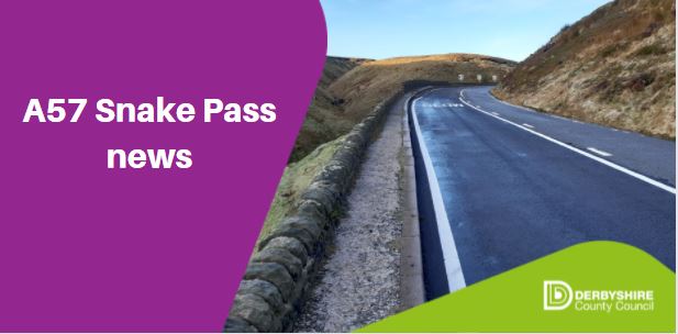 ‼️The A57 #SnakePass will be closed tomorrow (Weds, 20/3/24) from 8.30am to 3.30pm for pothole repairs.
The closure will be from Bamford to Glossop with a signed diversion. Access for local residents and businesses will be maintained.