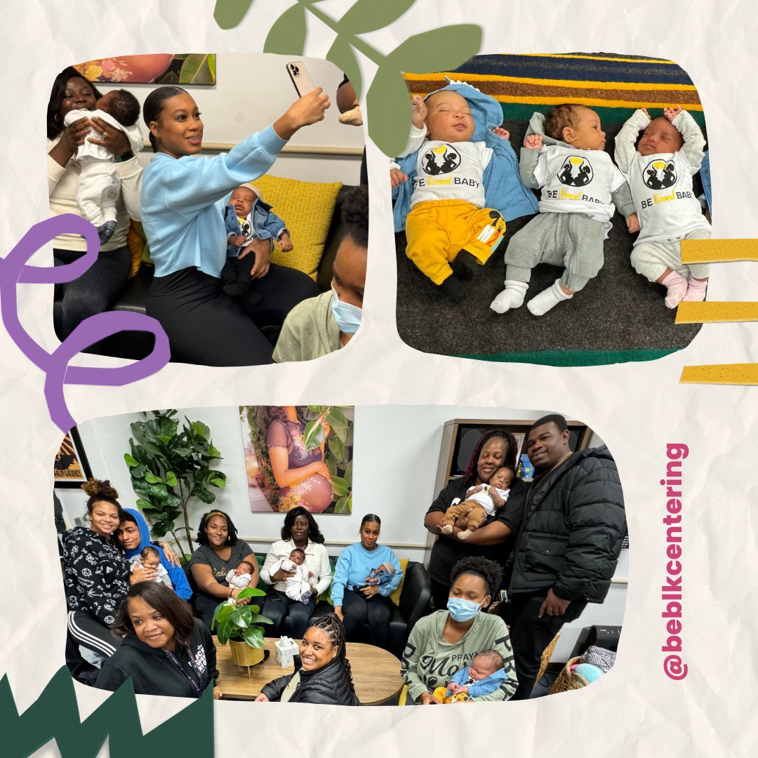 👋🏿 Say heeeey to our Group 18 mamas and their babies! 👶🏾 We are continuously reminded of how impactful our work is and what it means to not just provide an all-Black care team for our clients but to also give them a community of other women entering motherhood at the same time.