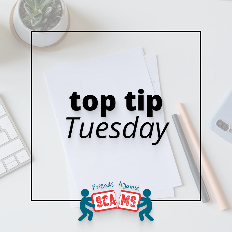 ✉️If you can tick off one or more of the following in any suspicious post you've received, it’s probably a scam: ❌Bad spelling or poor grammar ❌A request out of the blue asking for money ❌You’re asked to pay up front to receive what’s on offer #TopTipTuesday #ScamAware