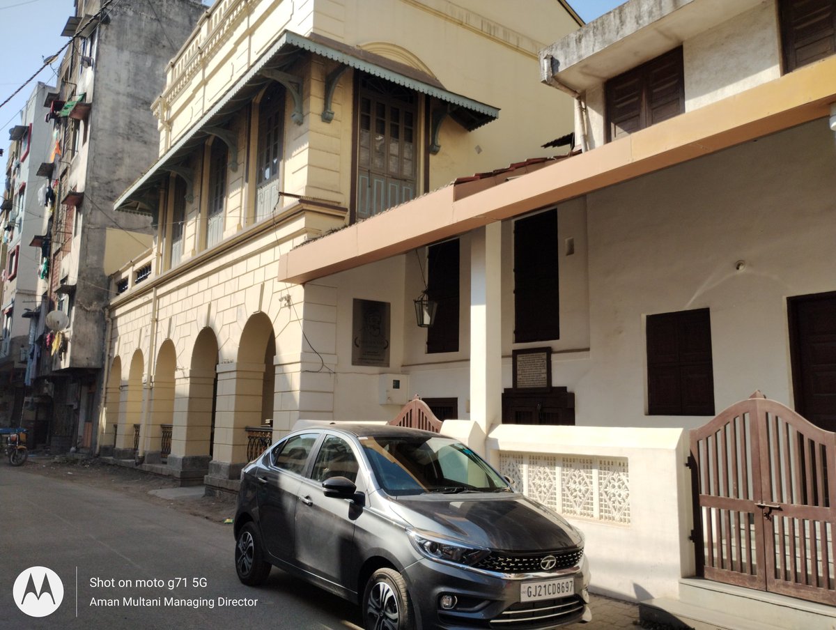 AmanMultani13's tweet photo. Grateful for my first car, #TataTigor, paid tribute to Sir Jamsetji Tata at my neighbor's .Huge thanks to @RNTata2000 sir &amp; @TataMotors for raising the bar in car safety &amp; EV technology. As a tribute,I invite Sir Ratan Tata  to visit the iconic Jamsetji Tata's Navsari home.🙏💐🇮🇳 https://t.co/xpSaoODclQ