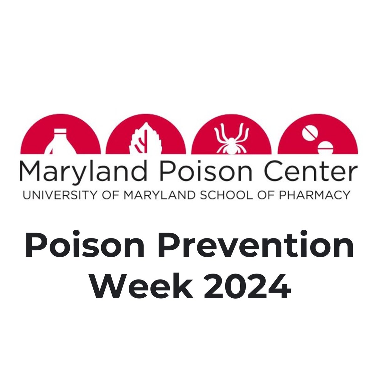 It’s National #PoisonPreventionWeek! 

You can call @MDPoisonCtr's hotline (1-800-222-1222) or visit mdpoison.com for life-saving info about exposure to a wide variety of chemicals and other toxic substances, including prescription and over-the-counter medications.