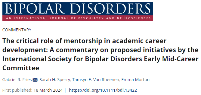 Mentorship is everything! <a href="/EMC_ISBD4/">@EMC_ISBD4</a> <a href="/ISBD4/">ISBD</a>