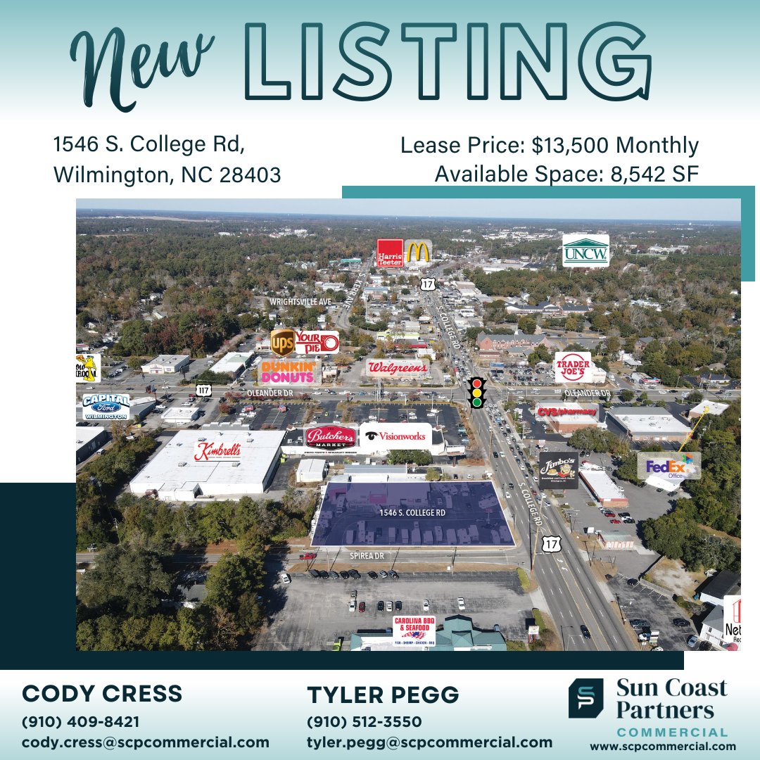 New Listing!
Visit our site for more information and similar listings at the address below or by clicking the link in our bio!
910-350-1200

scpcommercial.com/search-listing…