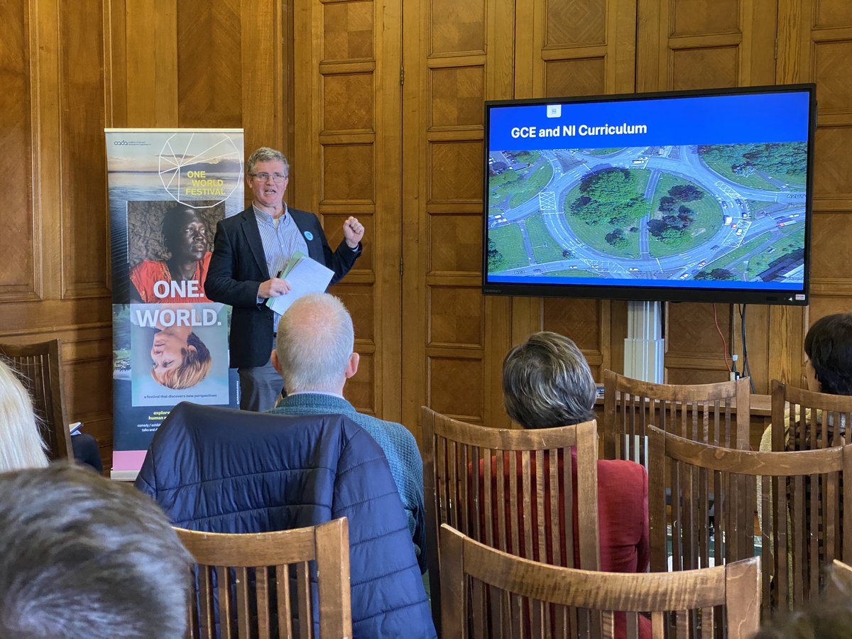Seamus Gorman of <a href="/ChildreninXfire/">Children in Crossfire</a> addresses how GCE and NI Curriculum requires more Global Citizenship Education to address human rights issues, equality, trafficking, climate change and more. 

@CADA_NI <a href="/KateNicholl/">Kate Nicholl</a> <a href="/Education_NI/">Education NI</a>