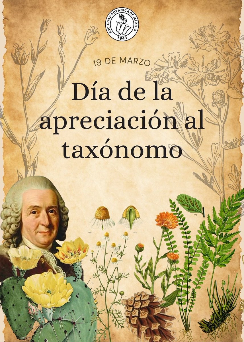 Con gran aprecio felicitamos y admiramos la invaluable labor que las y los taxónomos realizan en el conocimiento de la biodiversidad. Feliz día de apreciación a las y los taxónomos #TaxonomistAppreciationDay