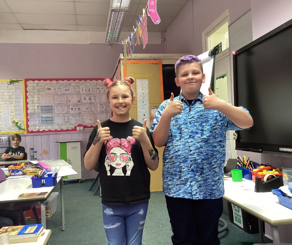 For Red Nose Day, pupils had a fantastic time on 'breaking the rules!'💅 It was great to see the children support a very worthwhile charity whilst also having fun. 🌟We raised £34 and counting for Comic Relief. Well done! #rednoseday #comicrelief #schools #charityevent