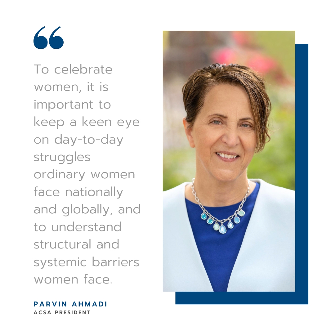 In this week's edition of EdCal, ACSA President and @CastroValleyUSD superintendent Parvin Ahmadi explains the importance of gender equality in education. Let's unite to create a supportive environment where every woman can thrive! #GenderEquality edcal.acsa.org/to-truly-honor…