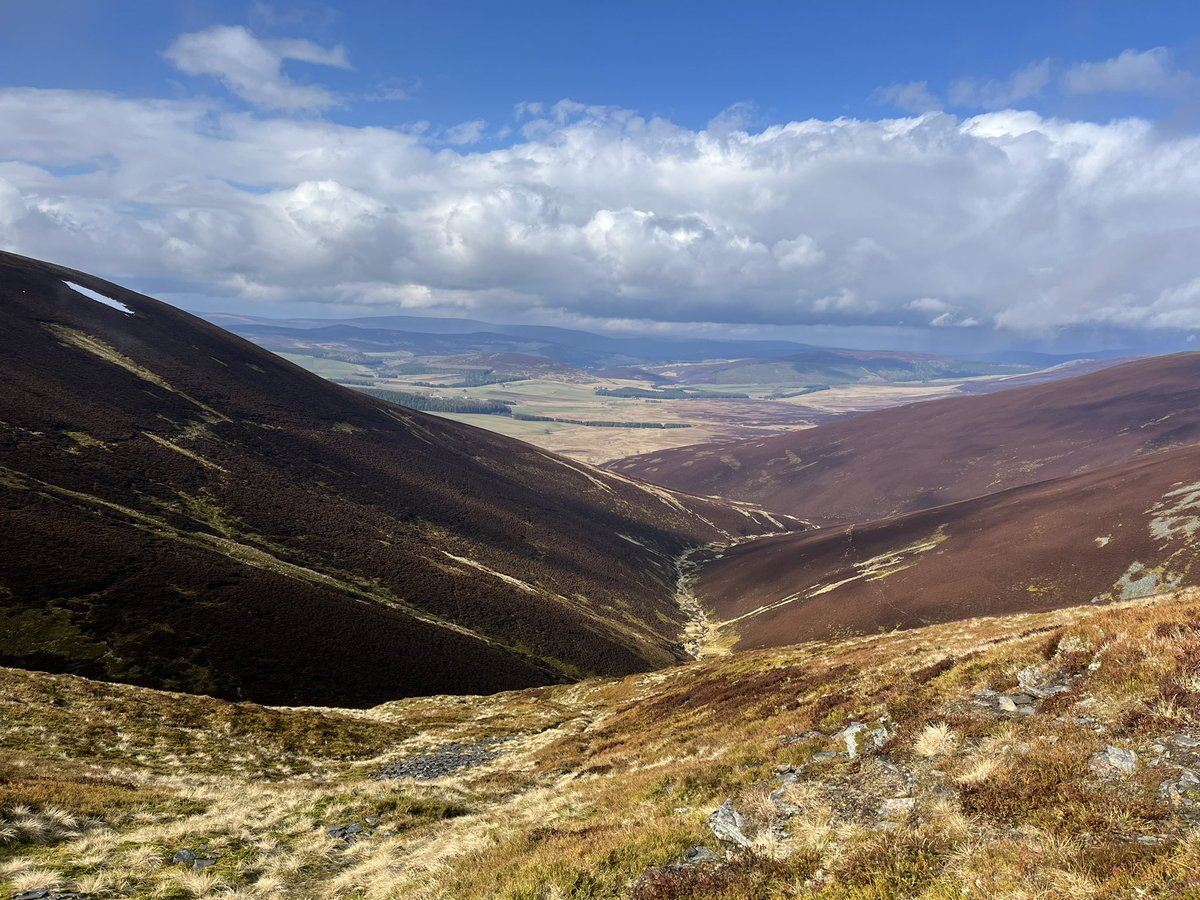 Dun Muir Corbett…decent view approaching the summit!