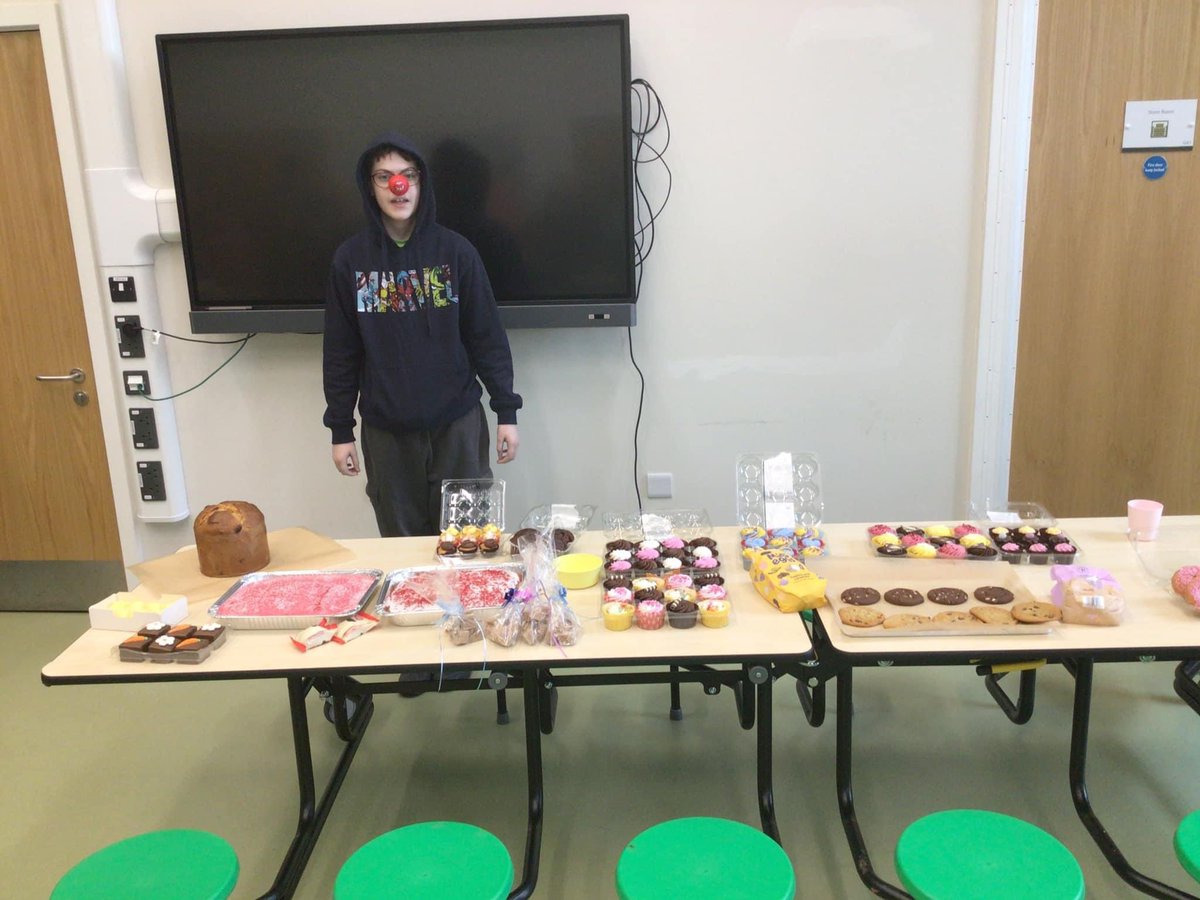 Thank you to everyone that took part in our bake sale for Comic Relief last Friday. We raised an amazing £204.50! 🔴🧁