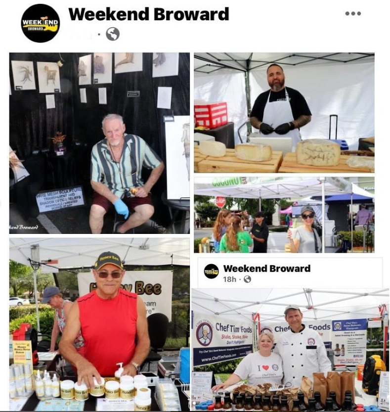 ChefTimFoods's tweet photo. Thanks @weekendbroward for stopping by to see us at the Coral Springs Festival of the Arts!!
Looking forward to coming back next year!!  📷📷📷
“Shake, Shake, Shake. Don't Refrigerate.” https://t.co/ol3MHUgaXQ