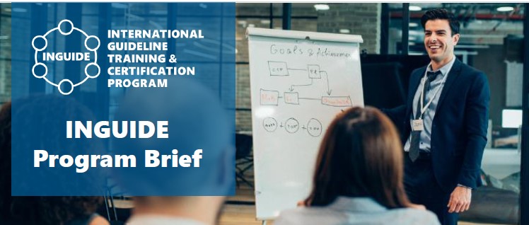 Health guidelines are a key global tool that support individual & population health decisions. INGUIDE is the first comprehensive, training & certification program for guideline development & implementation. Click here to see how the program has grown! bit.ly/3PucY8V