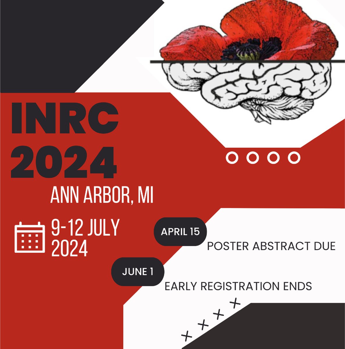 💥Registration & poster abstract submission open💥 You can register for INRC24 here: tinyurl.com/2s4at5m2 Submit your poster abstract here: tinyurl.com/y69dwnf9 More info can be found at: inrconference.org