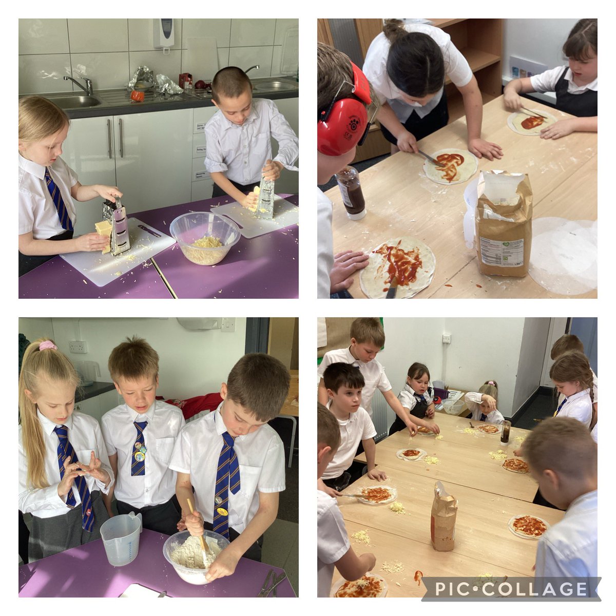 HendalPS's tweet photo. 3A have had a wonderful day creating their healthy pizzas for their DT project this half term to link all our learning about ‘Where does our food come from?’  #OrcaClass
#DT #pizza #healthy https://t.co/w0tgSE8Nfe